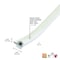 M-D Building Products 7/32 in. x 3/8 in. x 17 in. White Premium Rubber Window Seal for Small Gaps 02576 - alternate 4