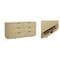 Manhattan Comfort Olivia 60in Double Dresser in Natural Oak and Black DR010-NO - alternate 2