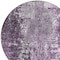 Homeroots 8' Eggplant Purple And Lavender Round Abstract Washable Indoor Outdoor Area Rug 582916 - alternate 4