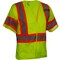 Reflective Apparel ANSI Type R Class 3 Seven Pocket Breakaway Vest with Adjustable Side Wraps and Sleeves 591GT-LM-4X-6X - alternate 2