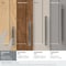 Amerock Bronx 3 in & 3-3/4 in 76mm & 96 mm Center-to-Center Gunmetal Cabinet Pull BP36557GM - alternate 2