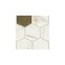 Daltile Uptown Glass 1in Hexagon Mosaic, 16.92 SQFT Per Carton, 18PK UP271HEXMS1P - alternate 3