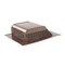 Gaf Master Flow 60 sq. in. NFA Aluminum Slant Back Roof Louver Static Vent, Brown SSB960ABR - alternate 3
