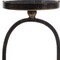 Homeroots Set of Two Antiqued Bronze Geometric Glass And Metal Tabletop Hurricane Candle Holders, 2PK 634838 - alternate 3