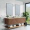 James Martin Vanities Marcello 72" Double Vanity, Chestnut, w/ 3 CM Tajnar Eclos Top D200-V72-CSN-3TJR - alternate 3