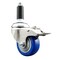 Service Caster 3.5 Inch 316SS Blue Poly Swivel 1 Inch Expanding Stem Caster Lock Brake SCC SCC-SS316TTLEX20S3514-PPUB-BLUE-1 - alternate 1