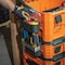 Klein Tools MODbox Parts Bin Rail Attachment, Plastic, Dark Gray, 8 in W x 4 in D x 4 in H 54815MB - alternate 5