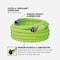 Flexzilla 5/8'' Dia. x 50 Ft. L. Drinking Water Safe Garden Hose with SwivelGrip Connections HFZG550YWS - alternate 3