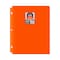 C-Line Products 8-1/2" x 11" Orange Two-Pocket 3-Hole Punch Heavyweight Poly Portfolio Folder, 25EA/BX, 6BX/CT 33932-BX - alternate 1