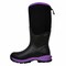 Dryshod Womens Legend MXT Adventure Hi Rubber Boots, Pull-On, Waterproof, Black/ Purple, Size 7 LGX-WH-BKPP-007 - alternate 3