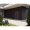 Vdomdoors Front Exterior Prehung Aluminum Double Doors Ronex0162 Red Oak Mirrored Clear Glass Entry Metal RONEX0162DEXD-RED-W72xH80-RH-O - alternate 2