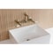Kingston Brass Double-Handle Wall Mount Bathroom Faucet, Antique Brass KS7253PL - alternate 4