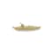 Homeroots 10in Gold Cast Iron Leaf Vanity Tray 483142 - alternate 3