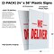 Signmission We Deliver, Plastic Signs Only 24 Inch x 36 Inch, Corrugated Plastic, 2PK CSB-2436-2PACK-We Deliver - alternate 2