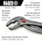Klein Tools Quick-Adjust Klaw Pump Pliers, 12-Inch D504-12B - alternate 6