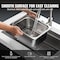 Vevor 6 Pack Full Size Hotel Pans Steam Table Pan Stainless Steel 2.5" Deep, 6PK UCT8112-6 - alternate 3