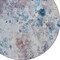 Homeroots 8' Navy Blue And Sky Blue Round Floral Washable Indoor Outdoor Area Rug 583102 - alternate 3