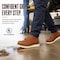 Handpoint Mens 6 in Soft Toe Moc Toe Work Boots-Slip Resistant SureTrack Boots, Full Grain Leather, 12 CK30-8494-D-12 - alternate 3