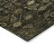 Homeroots 5' X 8' Charcoal Medallion Washable Indoor Outdoor Area Rug 607393 - alternate 5