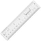 Westcott Rulers, 6" See-Through Ruler - Acrylic 10561 - alternate 1