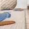 Jonathan Y Algarve Modern Fish High-Low Navy/Orange/Cream 5 ft. x 8 ft. Indoor/Outdoor Area Rug AMC114A-5 - alternate 3