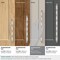 Amerock London 8 in 203 mm Center-to-Center Satin Nickel/Polished Chrome Cabinet Pull BP36663G1026 - alternate 3