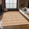 Homeroots 9' X 12' Terra Cotta And Beige Southwestern Washable Indoor Outdoor Area Rug 587570 - alternate 5