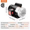 Vevor 1HP Electric Motor 1725RPM AC115V/230V 56C Frame 1-Phase 5/8 in Keyed Shaft SY-1HP-4P-B34-C - alternate 4