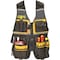 Stanley Tool Apron, Tool Vest, Black, Gray, Yellow, Polyester, 16 Pockets FMST530201 - alternate 1