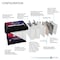 Mighty Max Battery MM-G35 Start and Stop Car BCI Group Size 35 12V 55Ah, 100RC, 650 CCA Rechargeable AGM Car battery MAX3926707 - alternate 2