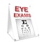 Signmission Eye Exams, 36 Inch x 24 Inch A-frame Yard Sign, Plastic Sign SBC-2436-Eye Exams - alternate 1