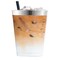 Smarty Had A Party 12 oz. Clear with Metallic Silver Rim Round Tumblers (240 Cups), 240PK 512S-CASE - alternate 3