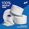 Scott Scott 100% Recycled Fiber Hi-Capacity Jumbo Roll Toilet Paper, Non-perforated, 1,000'/Roll, 12PK 67805 - alternate 3