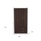 Homeroots 37" Brown Two Drawer Combo Dresser 249830 - alternate 3