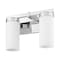 Z-Lite Danica 2-Light Vanity, 11.75 in W, Chrome 3044-2V-CH - alternate 3