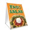 Signmission Taco Salad, 36 Inch x 24 Inch A-frame Yard Sign, Plastic Sign SBC-2436-Taco Salad - alternate 1