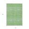 Homeroots 10' X 14' Green And Mint Green Tribal Washable Indoor Outdoor Area Rug 582601 - alternate 5