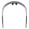 Ergodyne Matte Gray Frame High Contrast Ice Blue Mirror Lens Safety Glasses, High Contrast Mirrored Lens AEGIR-HCMI - alternate 3