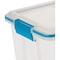 Sterilite 20 Qt. Blue Aquarium Gasket Box 19324306 - alternate 1