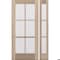 Doornmore G106, 51.5" x 82" ( 36" Door + 12" Side) Left Hand, Mahogany SDL 6 Lite Exterior Door G106-SW-3680-G103-SL_1-1_LI - alternate 4