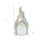 Homeroots Set of Two 11" Terra Cotta Resin Figurine Tabletop Sculpture, 2PK 518093 - alternate 3