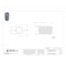 Zoro Select Hex Drive Threaded Insert, M10-1.50 Int Thrd Sz, 25 mm L, 15.494 mm Dia., Zinc Alloy, Plain, 25 PK 901050-25-PK25 - alternate 3