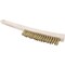 Marshalltown Wire Brush, 32 Ga. Brass Fill E406 - alternate 2