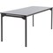 Iceberg Maxx Legroom Folding Table, Grey Top, Charcoal Frame, 30 in W x 72 in L x 29.5 in H 65827 - alternate 1