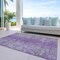 Homeroots 3' X 5' Plum Purple And Silver Oriental Washable Indoor Outdoor Area Rug 588834 - alternate 3