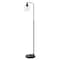 Jonathan Y Axel Modern 60" Iron/Seeded Glass Farmhouse Industrial LED Floor Lamp, Black JYL3079A - alternate 4