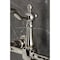 Kingston Brass Two-Handle Wall Mount Bridge Kitchen Faucet, Polished Nickel KS2446BAL - alternate 3
