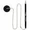 Controltek Antimicrobial Counter Chain Pen, Medium, 1 mm, Black Ink, Black 555564 - alternate 2