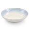 Martha Stewart Blue Rim 4 Piece 8.25 Inch Round Stoneware Dinner Bowl Set in White 130171.01 - alternate 2