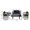 Leisuremod Klyra 5-Pc Aluminum Patio Set - Sofa, Chairs & Tables with Fade-Resistant Cushions, 5PK KCS43-23-61-30GR - alternate 6